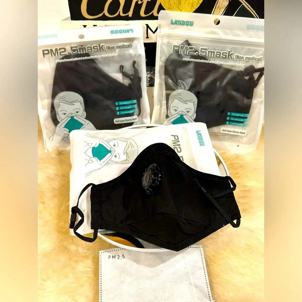 NIP Non Medical Dust proof Anti-haze Breathable Comfortable Mask 3 pieces